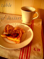 ふたつのタルトとコーヒー　deux tartes aux fruits et deux tasses de cafe_a0090522_15224021.jpg