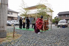 ～　上松葉エンゼルタウン建売住宅　地鎮祭　～_b0082242_16513276.jpg