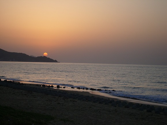 海の夕暮れ　【福岡県・芦屋町】_c0117206_22224134.jpg