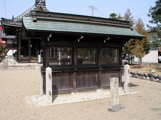 大口町清島神社の蕃塀_e0113570_049282.jpg