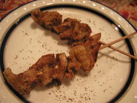 ガラムマサラの軟骨串揚げ_f0053279_32199.jpg