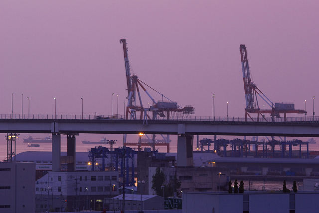 港が見える丘日の出（５月２７日）_c0057265_10452838.jpg