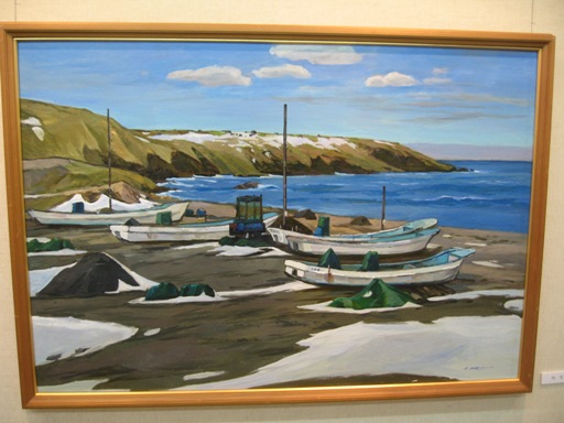 197) 時計台 「池上啓一油絵展」・油彩 終了(5月26日まで)_f0126829_16231613.jpg