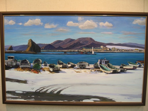 197) 時計台 「池上啓一油絵展」・油彩 終了(5月26日まで)_f0126829_16241959.jpg