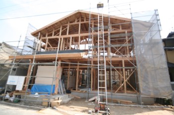 わく♪ワク♪住まい創り~屋根工事♪下地~_d0082356_17243822.jpg
