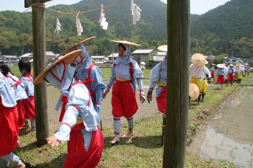 悠紀斎田（ゆきさいでん）お田植祭り-2_a0031741_1750678.jpg