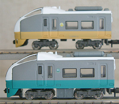 Bトレ改造 E531系2階建てグリーン車 : lounge SRG