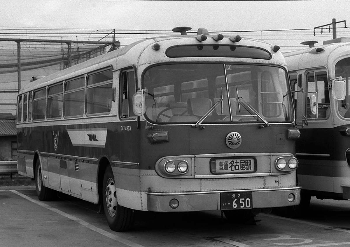1986（昭和61）年製のいすゞ「キュービック」国鉄路線バスの無料
