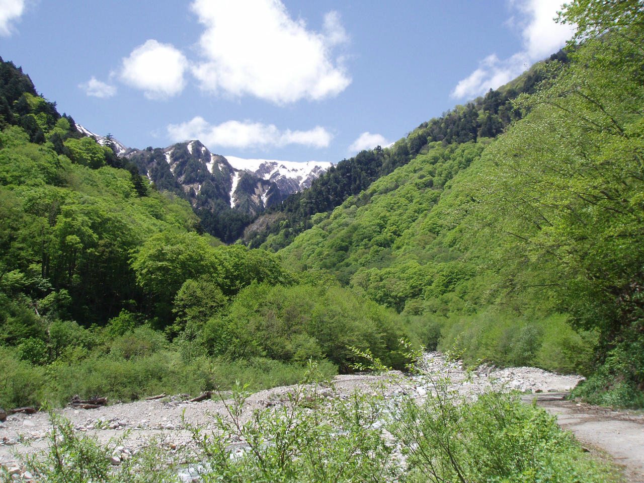 正直者は三度目の鹿島槍【設営】_b0012281_1831755.jpg