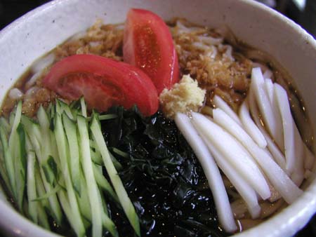花坊さんの冷やしたぬき_f0053279_23245527.jpg