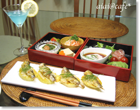 オイルサーディンとポテトのカレー風味焼き_a0056451_1482986.jpg
