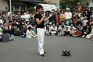 ふれあいやべっち in 遠刈田大道芸フェス☆_b0008475_172518100.jpg