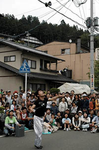 ふれあいやべっち in 遠刈田大道芸フェス☆_b0008475_17253645.jpg