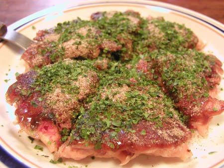 ぼんちのお好み焼き 豚の紅ショウガ入り_f0053279_1274149.jpg
