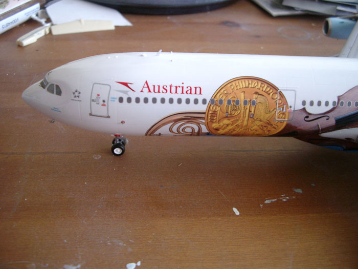 1/144 レベル エアバスA340 ウィーンフィルハーモニー特別塗装機