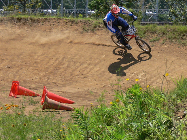 2007JOSF緑山６月定期戦VOL1BMXエリートクラス予選の画像垂れ流し_b0065730_20533228.jpg