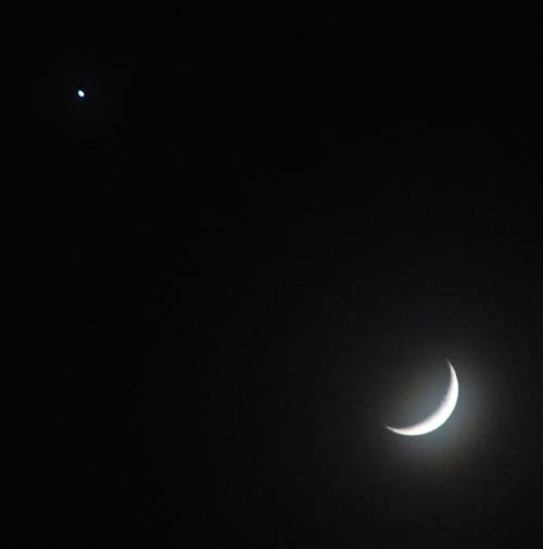 金星と月のランデブー_e0120896_2301281.jpg