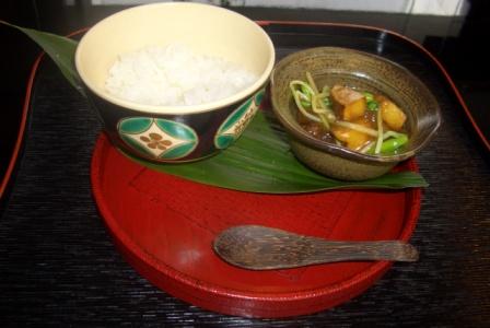 和食にカレー？？_e0125397_23493558.jpg