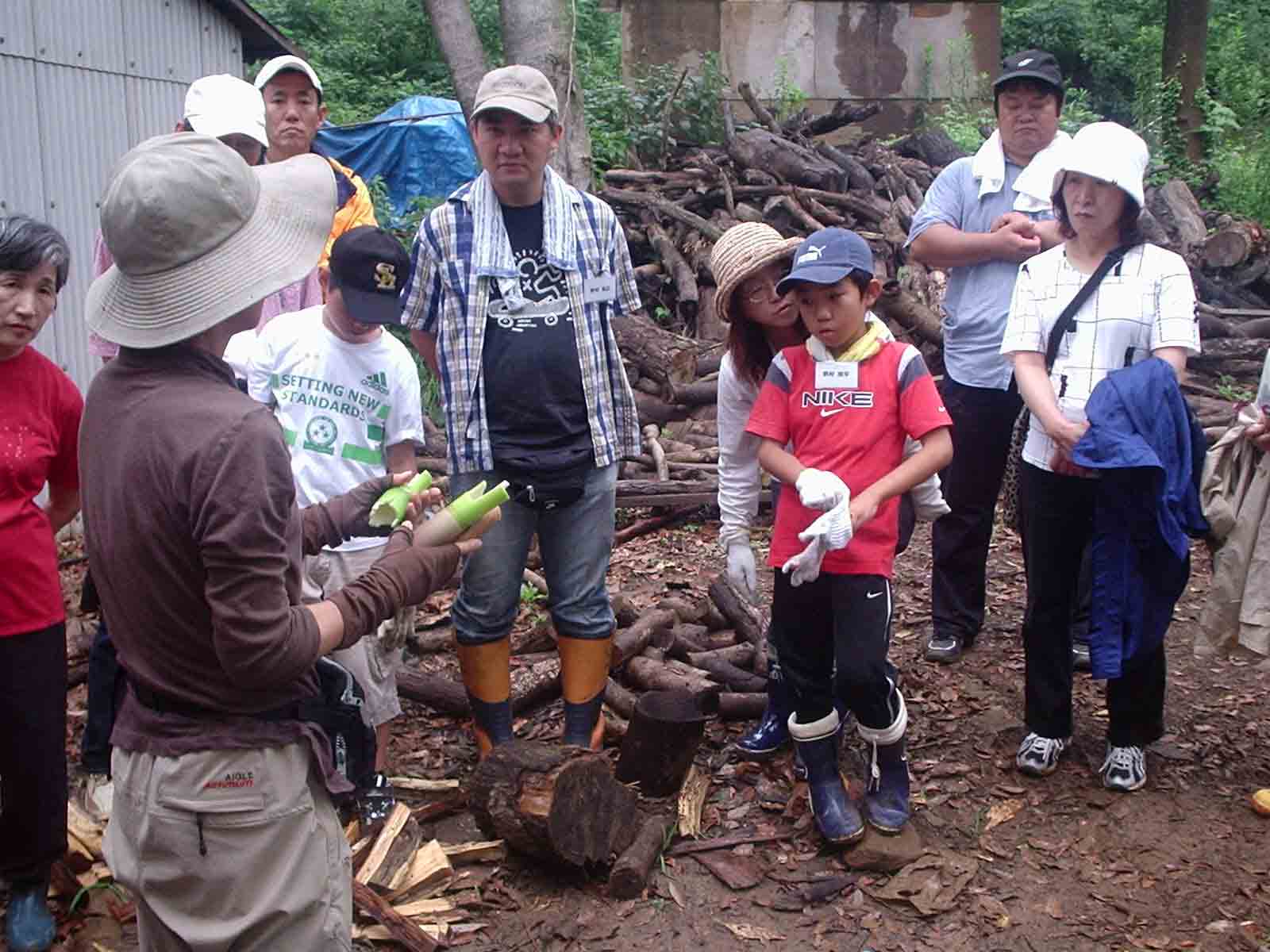 旬のタケノコを食べて学ぶ里山保全！【6/23】その1_c0123095_3292680.jpg