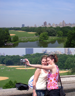 セントラルパークにある古城 Belvedere Castle_b0007805_21304812.jpg