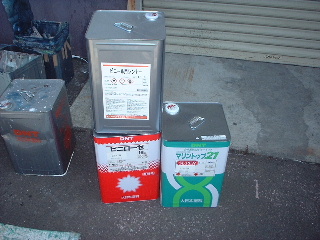 ソフトバンクの中継基地局部材塗装作業_f0031037_194267.jpg