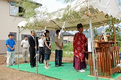 下松葉　地鎮祭ダイジェスト_b0082242_8462864.jpg