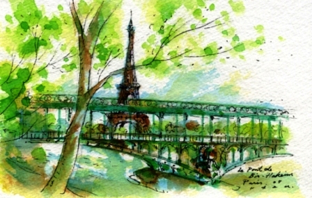　　　Le Pont de Bir-Hakeim / Paris_f0129894_10414659.jpg