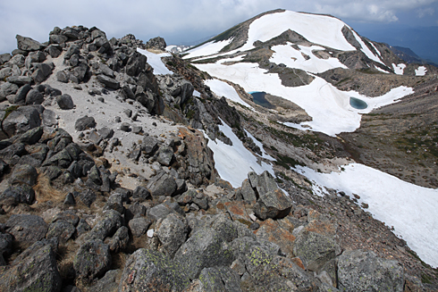 残雪の白山_d0113164_163109.jpg