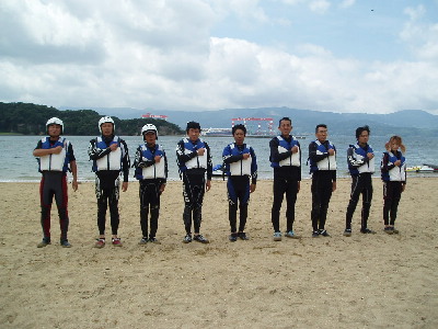 海開きと訓練_a0077071_1893975.jpg
