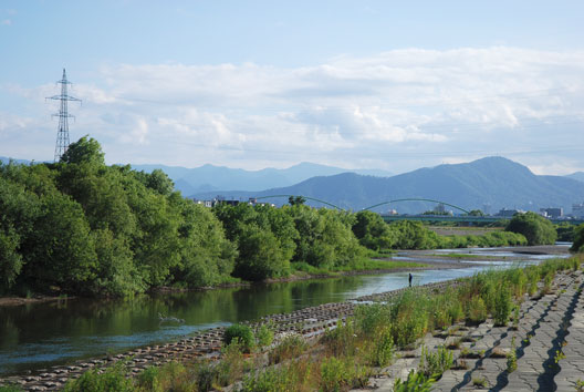 豊平川サイクリング_a0062697_2310446.jpg