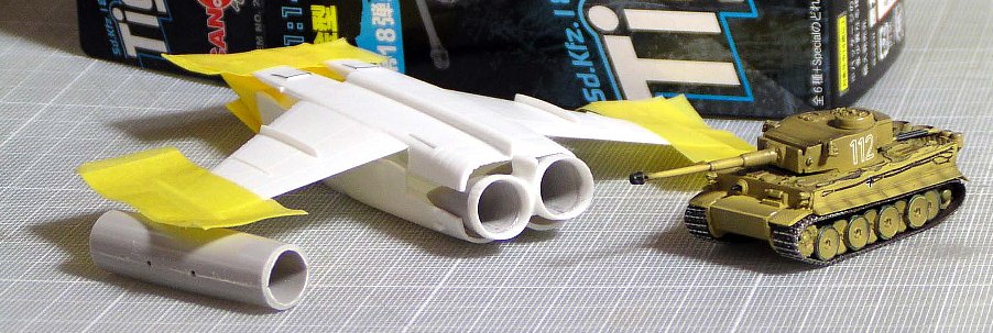 1/144 MiG-25：エンジンノズル　その２_d0044037_19355079.jpg