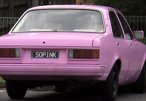 ピンクパンサーみたいな車 オーストラリアで数学 日本語教師 仮
