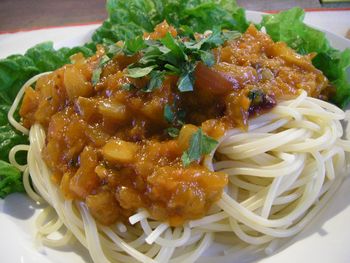 ミートソースパスタ_e0105047_14454854.jpg