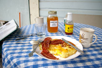 ＊Thank you for BANANA pancakes!!!　　,Honoka\'a Hawaii_a0030038_9433584.jpg