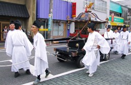 巌室神社祭礼…お渡りの行列_a0103948_9195394.jpg