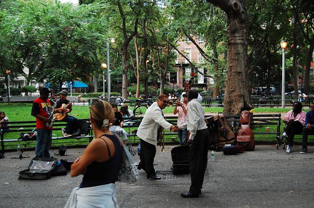 Jazz Live in Washington Square Park_e0036628_1245927.jpg