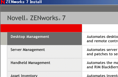 OES (Openenterprise Server) にZENworks 7 をインストールする。_a0056607_15441099.gif
