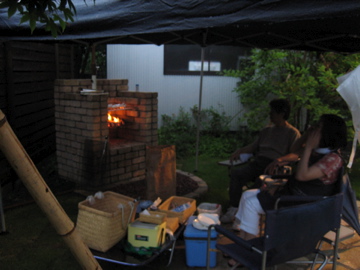 雨の中のBBQ_b0075502_23153849.jpg