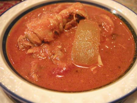 ガラムマサラの骨付きチキンと冬瓜の夏カレー_f0053279_15404026.jpg