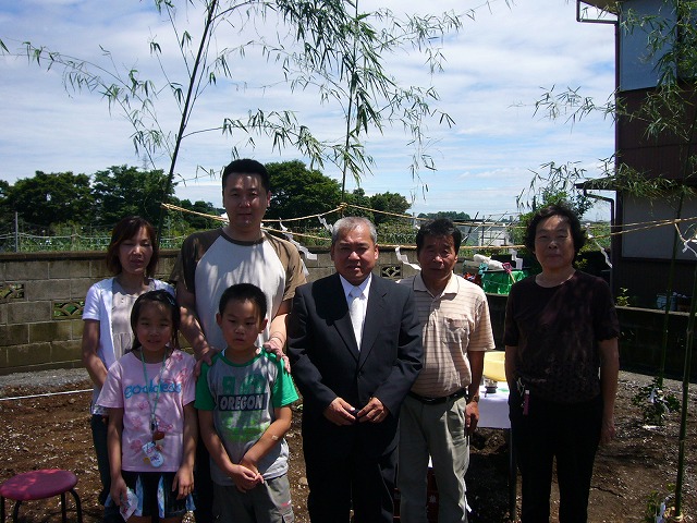 飯能市で地鎮祭。　Tさま、おめでとうございます。_f0145917_16421327.jpg