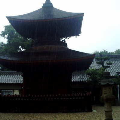 「雨の荒子観音、隣は神明社・村社、天王祭り　０７．07．１７　　」_d0094543_16302959.jpg