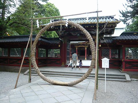 茅の輪＠根津神社。_f0048545_74855.jpg