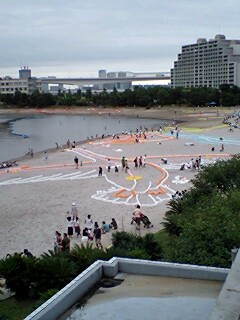 【Report on paper lamps in Odaiba, Tokyo】お台場・海の灯まつりの報告写真_e0113826_239462.jpg