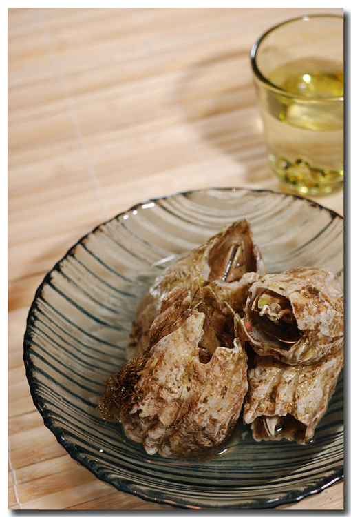 フジツボの塩茹で うっ 旨い ミネフジツボ最高 魚屋三代目日記
