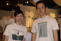 エコロジー・チャリティTシャツ・アート展~久米繊維の久米社長_f0006713_0592686.jpg