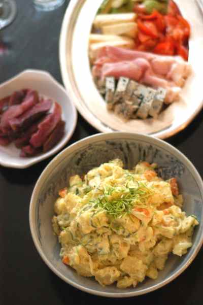 リゾット＆ポテトサラダ　Risotto&Potato salad_d0047851_915764.jpg