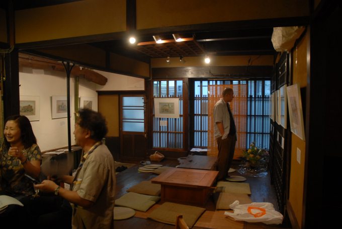 西山遊野展のち新旧幹事酒池肉林会の真実_a0064449_2382991.jpg