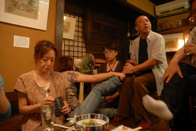 西山遊野展のち新旧幹事酒池肉林会の真実_a0064449_239475.jpg