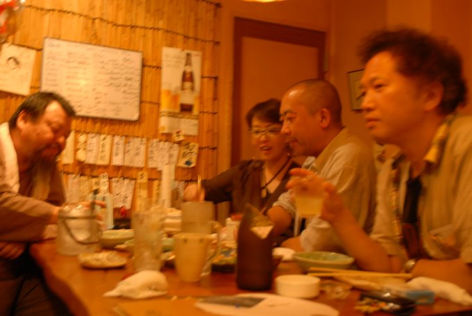 西山遊野展のち新旧幹事酒池肉林会の真実_a0064449_2403340.jpg