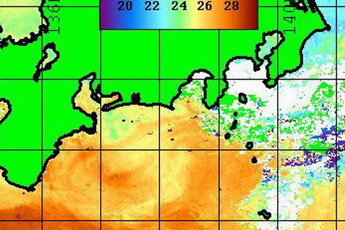 黒潮が　伊豆諸島の西に入ってきたどー！！　　　　　[カジキ・マグロトローリング]_f0009039_1061831.jpg